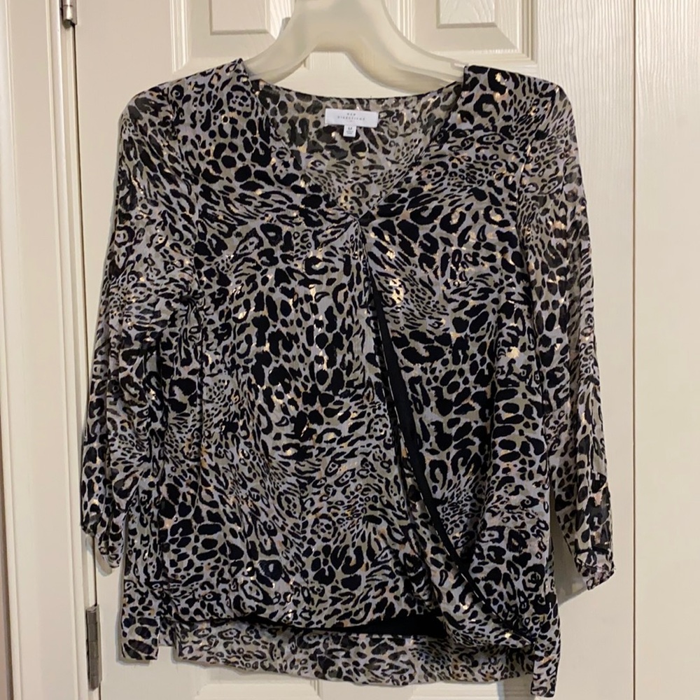 Cheetah print shirt